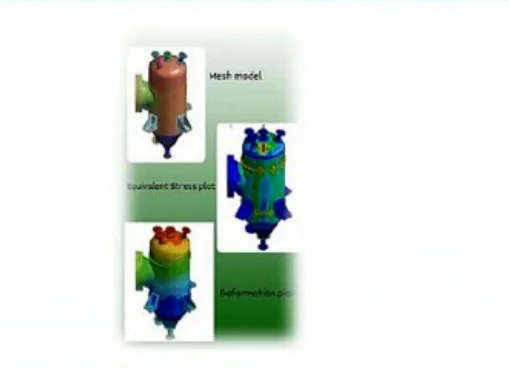 Vessel lifting lug and shell stress results