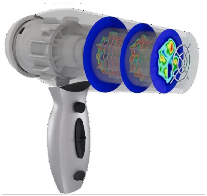 CHT Analysis Of A Hair Dryer: hair dryer model